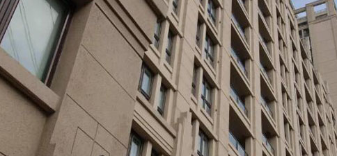 真石漆施工為什么會出現蜂窩眼怎么辦？